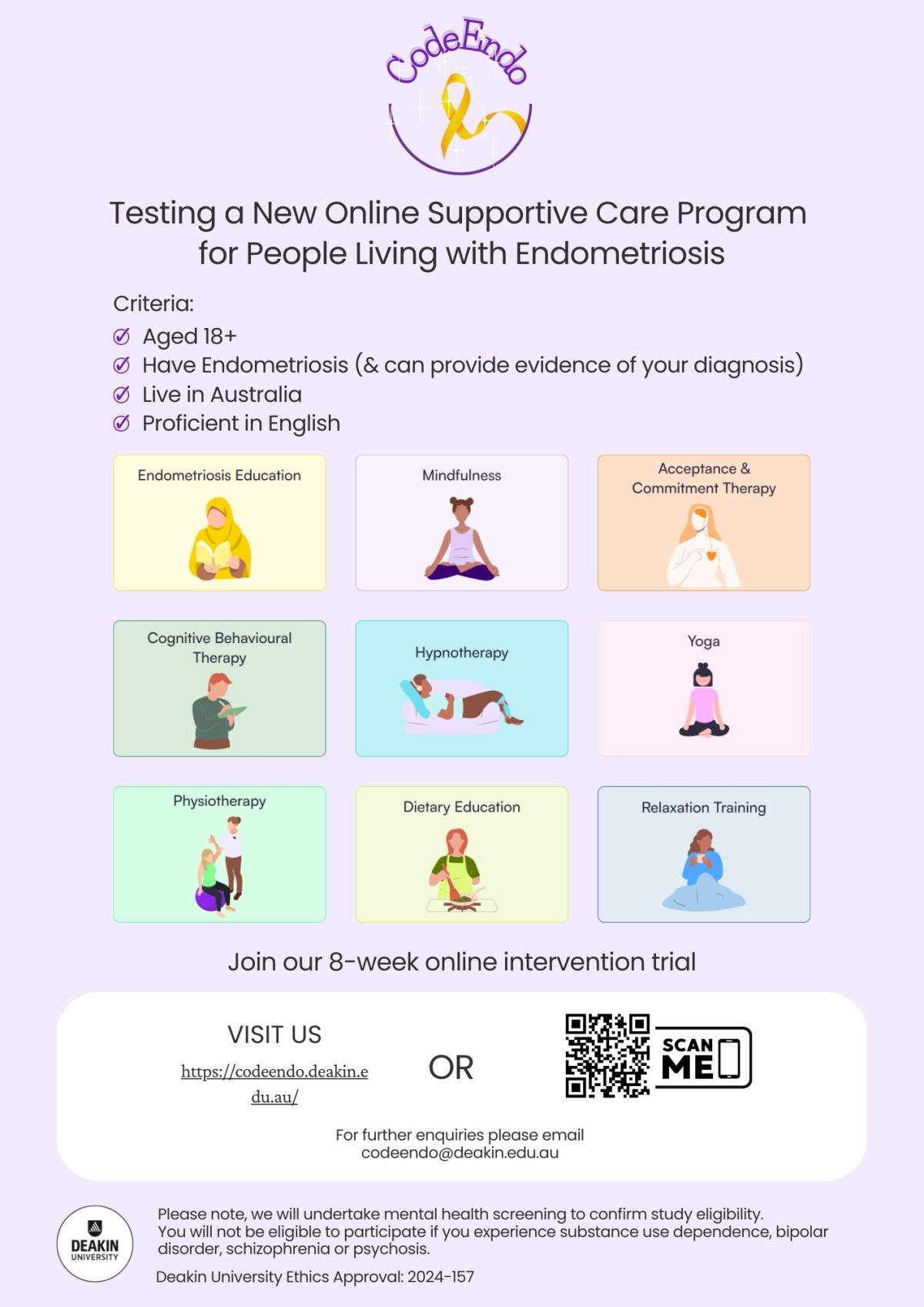 CodeEndo updated flyer