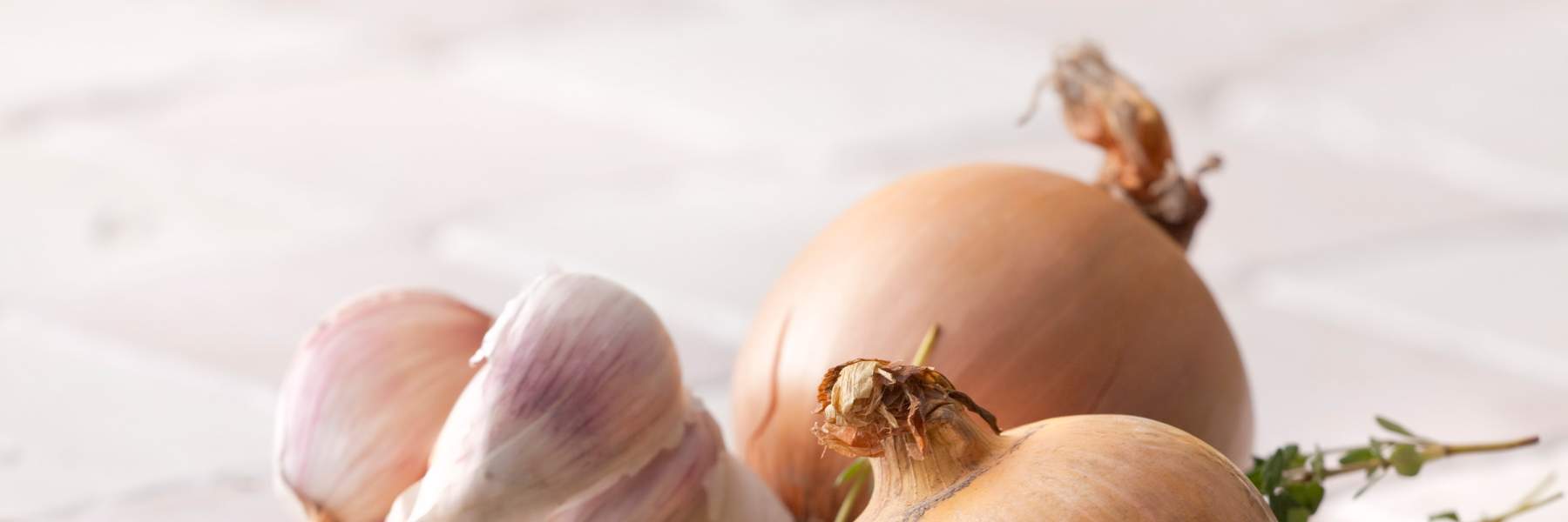 Avoid garlic and onions