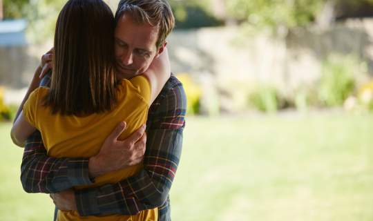 Partner supporting someone with Endo